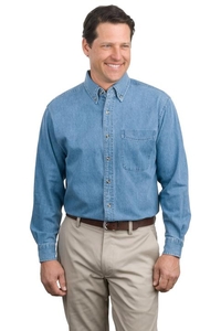 S600 - Port Authority Long Sleeve Denim Shirt