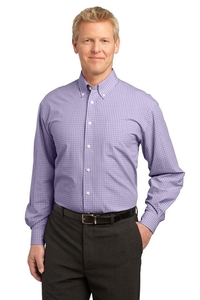 S639 - Port Authority Plaid Pattern Easy Care Shirt