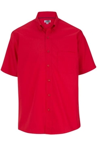 1245 - Edwards Men's Short Sleeve Lightweight Poplin Shirt