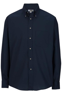 1280 - Edwards Men's Long Sleeve Easy Care Poplin Shirt