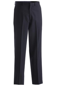 2560 - Edwards Men's Flat Front Pinstripe Pant