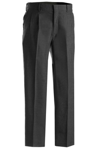 2620 - Edwards Men's Washable Poly/Wool Pleated Front Pant
