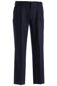 2695 - Edwards Men's Polyester Pleated Front Pant