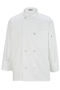 3300 - Edwards Men's 8 Pearl Button Chef Coat