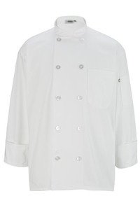 3301 - Edwards Men's 10 Pearl Button Chef Coat
