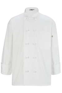 3302 - Edwards Men's 10 Knot Button Chef Coat
