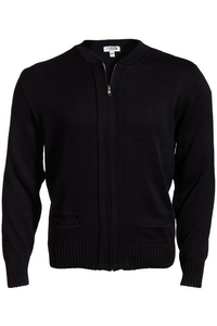 381 - Edwards Men's Acrylic Full Zip Sweater
