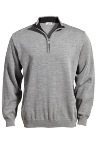 4012 - Edwards Men's Acrylic Quarter Zip Sweater