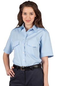 5212 - Edwards Ladies ' Short Sleeve Navigator Shirt
