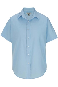 5313 - Edwards Ladies' Short Sleeve Broadcloth Shirt