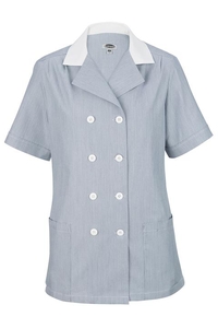 7287 - Edwards Ladies' Pincord Double Breasted Tunic