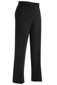 8759 - Edwards Ladies' Lightweight Poly/Wool Flat Front Pant