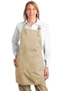 A500 - Port Authority Full-Length Apron with Pockets.  A500