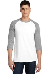 DT6210 - District Young Mens Very Important Tee 3/4 Sleeve Raglan
