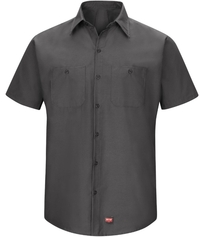 SX21 - Ladies Short Sleeve Work Shirt with Mimix
