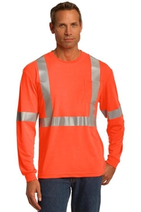 CS401LS - CornerStone ANSI 107 Class 2 Long Sleeve Safety T Shirt