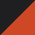 Black/ Deep Orange