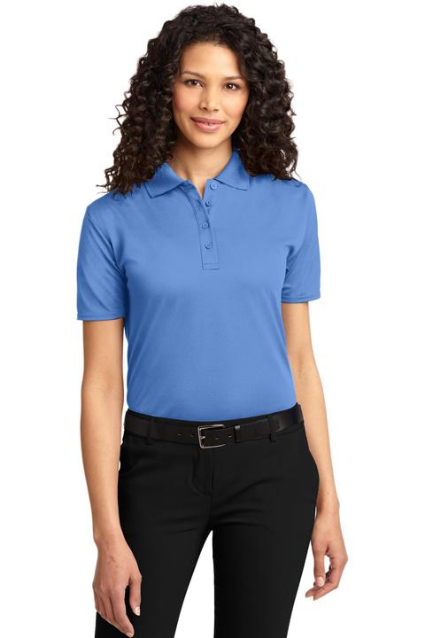 L525 - Port Authority Ladies Dry Zone Ottoman Polo.  L525