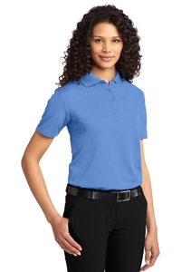 L525 - Port Authority Ladies Dry Zone Ottoman Polo.  L525