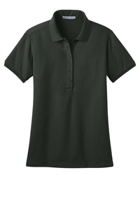 L555 - Port Authority Ladies Stretch Pique Polo