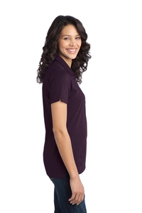 L555 - Port Authority Ladies Stretch Pique Polo