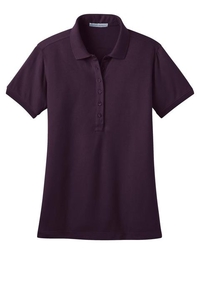 L555 - Port Authority Ladies Stretch Pique Polo