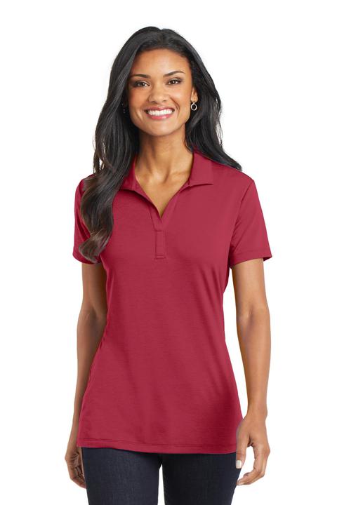 L568 - Port Authority Ladies Cotton Touch Performance Polo