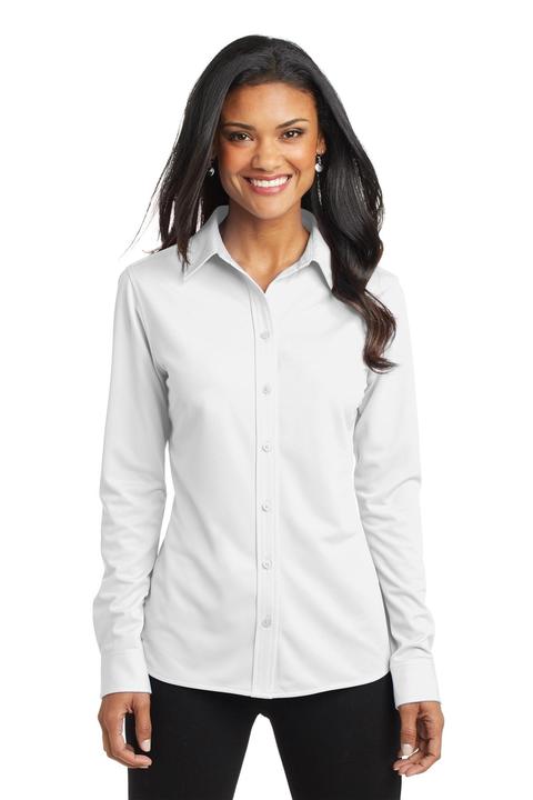 L570 - Port Authority Ladies Dimension Knit Dress Shirt