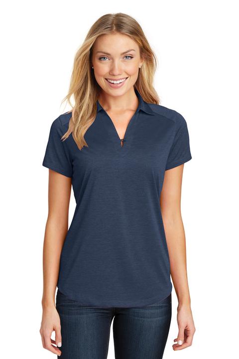 L574 - Port Authority Ladies Digi Heather Performance Polo