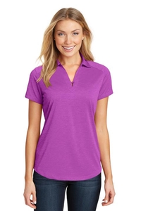 L574 - Port Authority Ladies Digi Heather Performance Polo