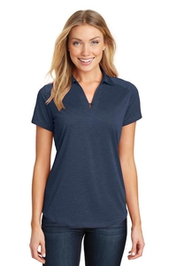 L574 - Port Authority Ladies Digi Heather Performance Polo