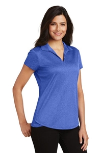 L576 - Port Authority Ladies Trace Heather Polo