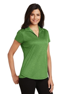 L576 - Port Authority Ladies Trace Heather Polo