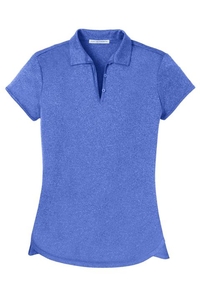 L576 - Port Authority Ladies Trace Heather Polo