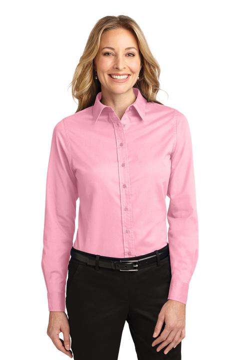 L608 - Port Authority Ladies Long Sleeve Easy Care Shirt