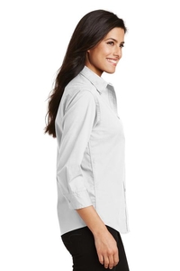 L612 - Port Authority Ladies 3/4-Sleeve Easy Care Shirt