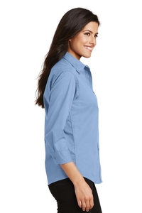 L612 - Port Authority Ladies 3/4-Sleeve Easy Care Shirt