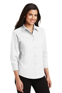 L612 - Port Authority Ladies 3/4-Sleeve Easy Care Shirt