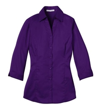 L6290 - Port Authority Ladies 3/4 Sleeve Blouse