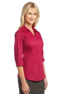 L6290 - Port Authority Ladies 3/4 Sleeve Blouse