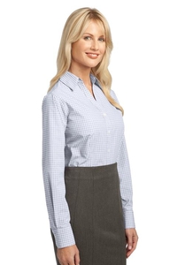 L639 - Port Authority Ladies Plaid Pattern Easy Care Shirt