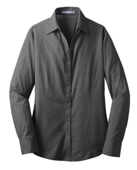 L640 - Port Authority Ladies Crosshatch Easy Care Shirt