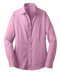 L640 - Port Authority Ladies Crosshatch Easy Care Shirt