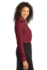 L640 - Port Authority Ladies Crosshatch Easy Care Shirt