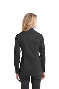 L646 - Port Authority Ladies Stretch Poplin Shirt