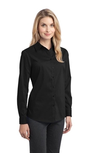 L646 - Port Authority Ladies Stretch Poplin Shirt