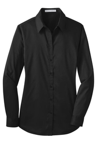 L646 - Port Authority Ladies Stretch Poplin Shirt