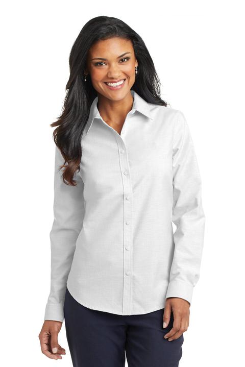 L658 - Port Authority Ladies SuperPro Oxford Shirt