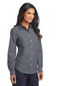 L658 - Port Authority Ladies SuperPro Oxford Shirt