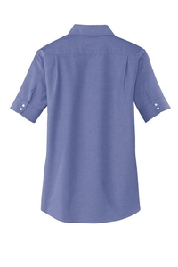 L659 - Port Authority Ladies Short Sleeve SuperPro Oxford Shirt